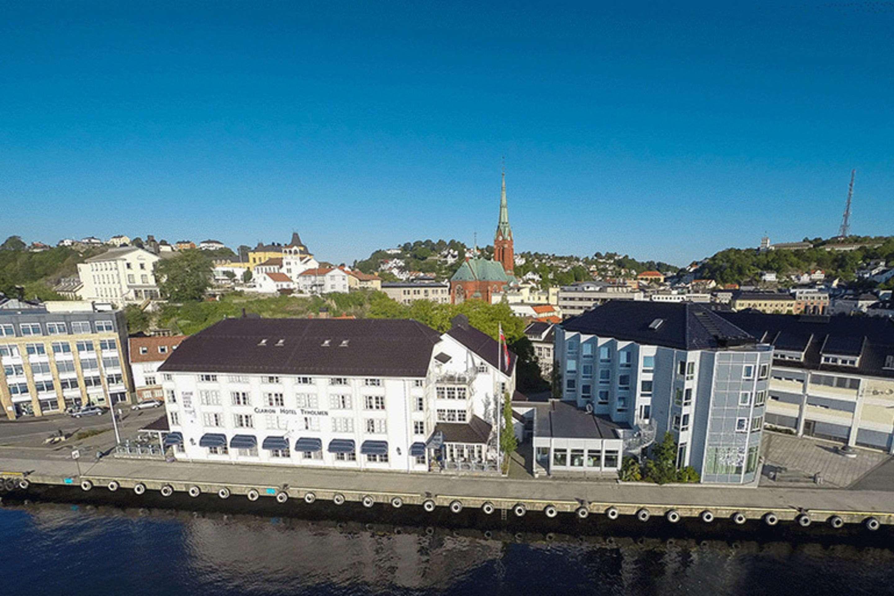 Clarion Hotel Tyholmen Arendal Exterior foto